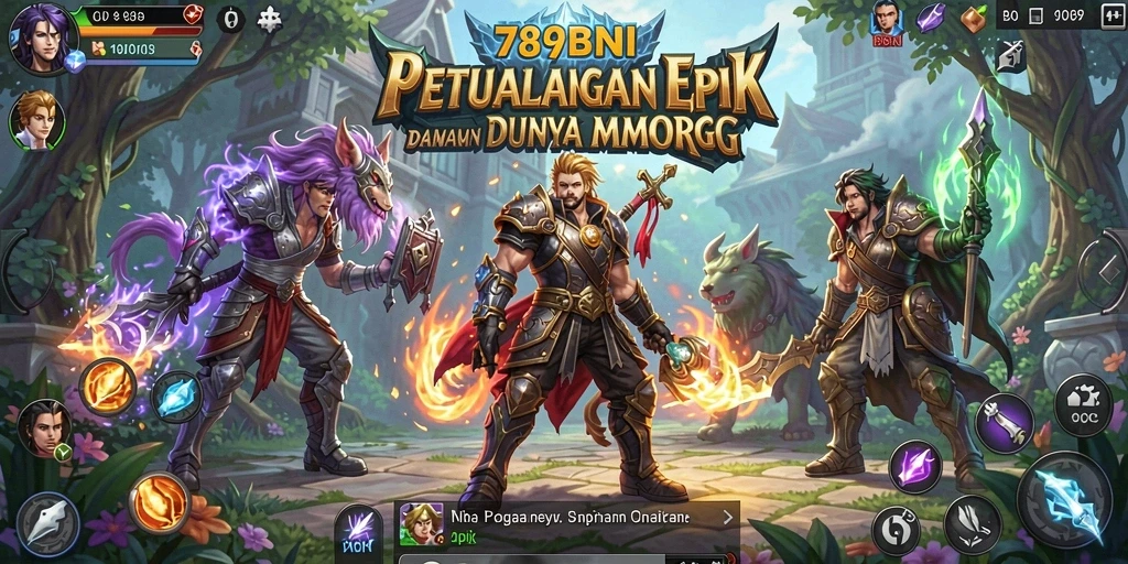 Gameplay seru dengan petualangan fantastis di dunia 789BNI.