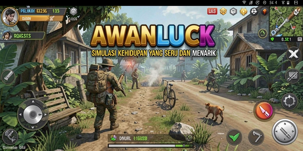 Menampilkan gameplay interaktif dan grafis menarik dari AWANLUCK.