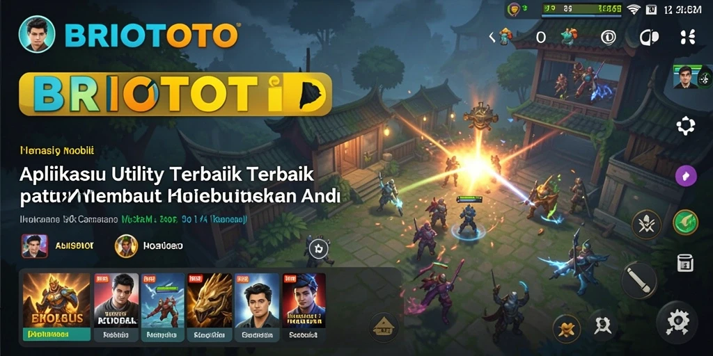 Tampilan antarmuka BRIOTOTO yang intuitif dan mudah digunakan.