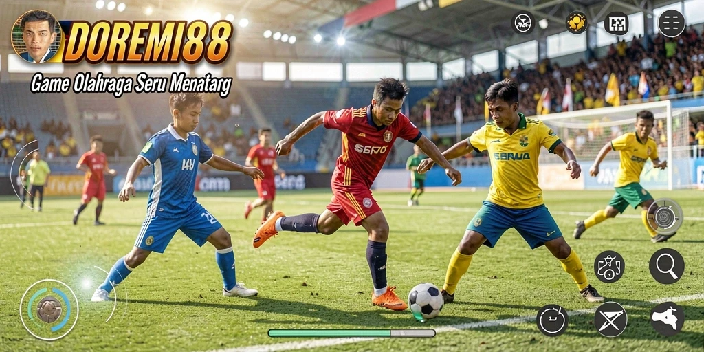 Gameplay seru DOREMI88 dalam pertandingan olahraga.