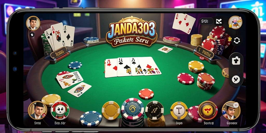 Tampilan gameplay JANDA303 yang seru dan mendebarkan.