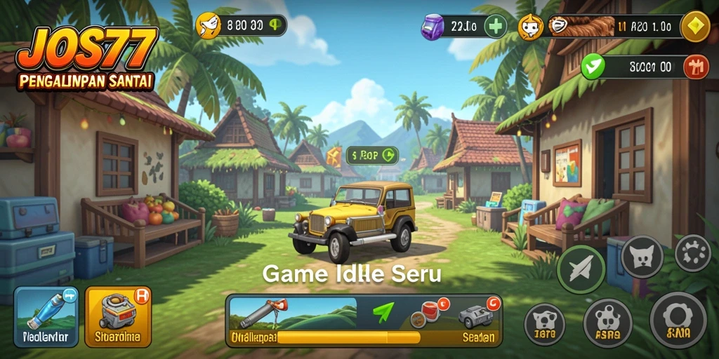 Tampilan menarik dari gameplay JOS77 yang menenangkan.