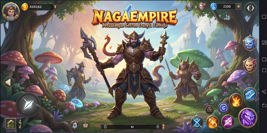 Tangkapan layar menunjukkan karakter beraksi dalam pertarungan RPG yang seru.