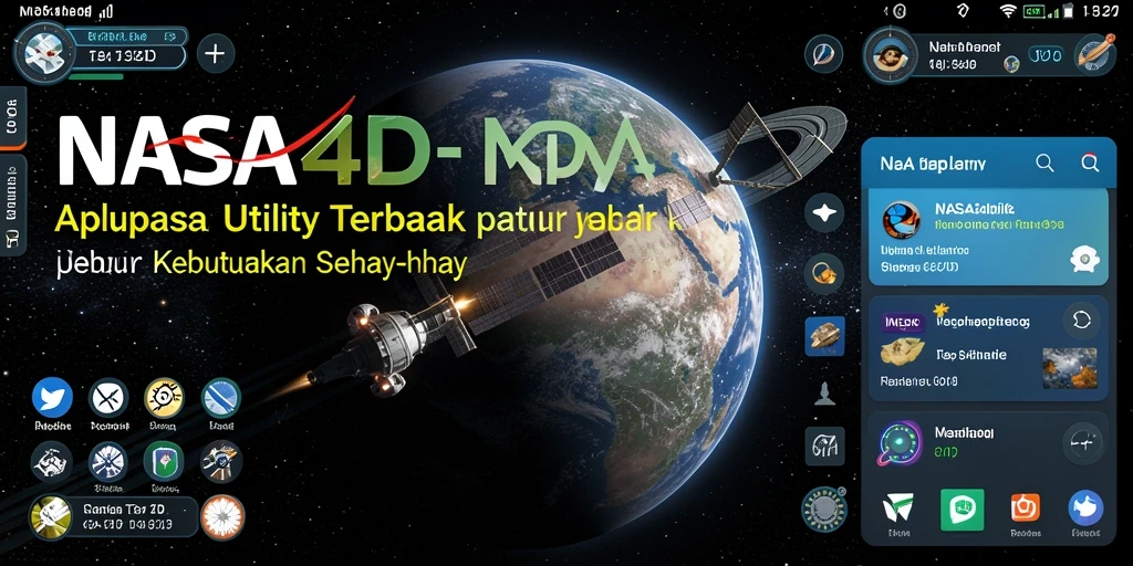 Tampilan utama aplikasi NASA4D menunjukkan kemudahan penggunaan dan antarmuka yang intuitif.