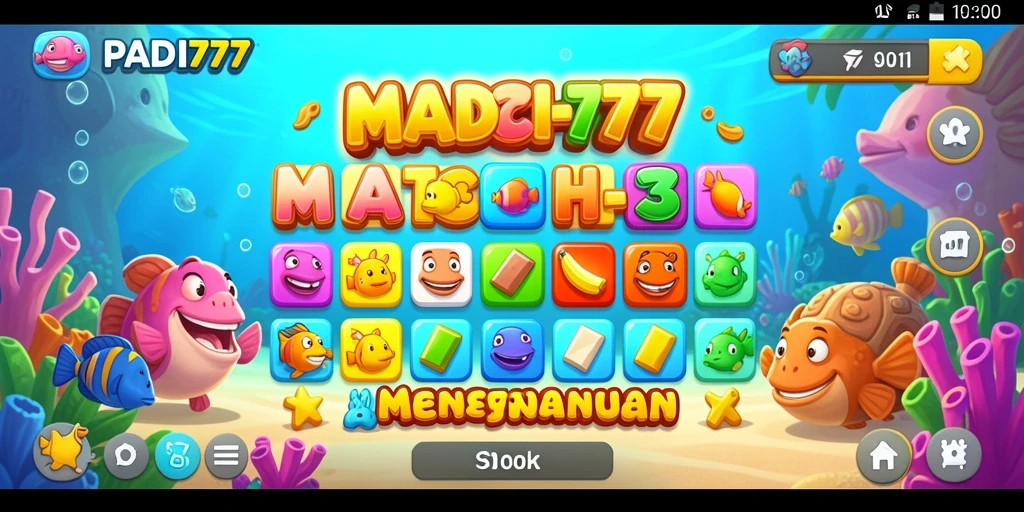Screenshot dari gameplay PADI777 yang menarik dan menawan.