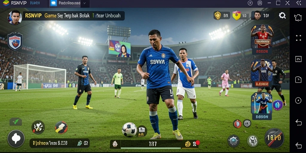 Gameplay seru dan realistis dalam RSNVIP yang dinamis.