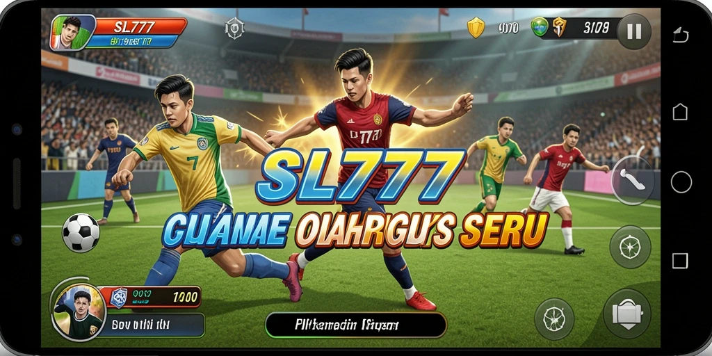 Tampilan menarik dari gameplay SL777 yang penuh aksi olahraga.