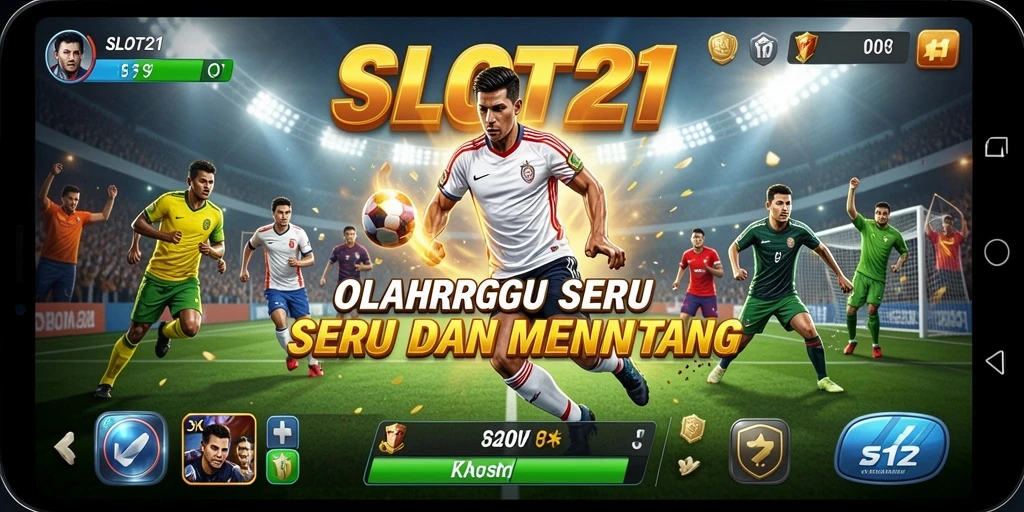 Tampilan menarik dari gameplay SLOT21 yang penuh aksi olahraga.