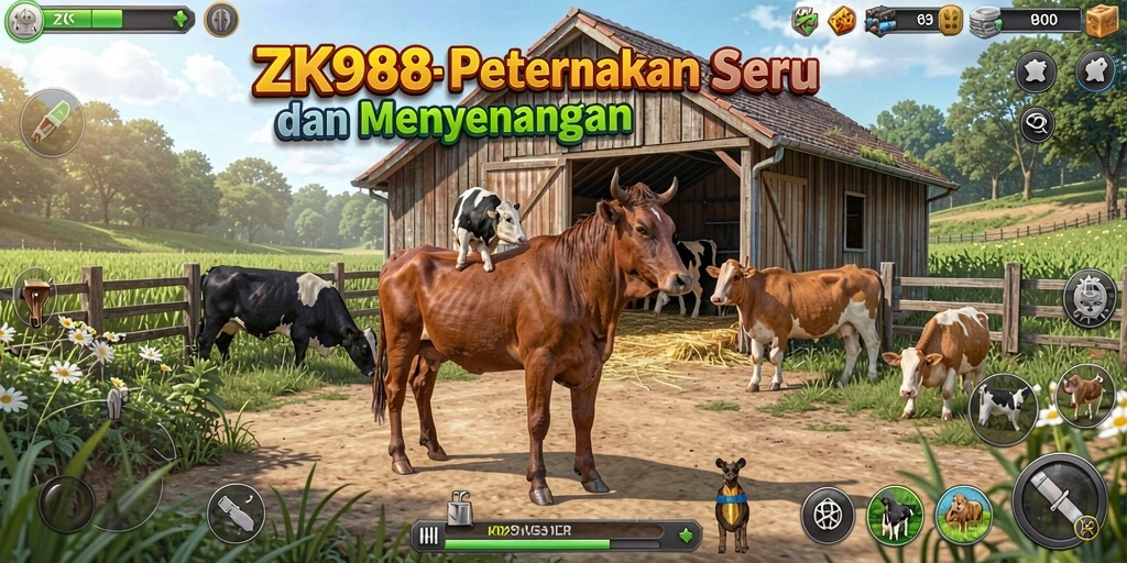 Tampilan gameplay ZK988 yang menarik dan interaktif.